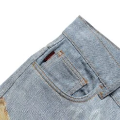 Pleasures PRELUDE PRINTED DENIM PANT -Pleasures 187e403c0216fb061ec891527cfdbd05