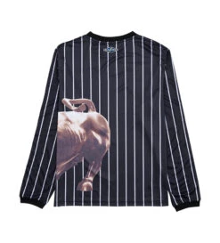 Pleasures -Pleasures AgainstJersey Black b