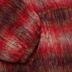 Pleasures Nameless Poncho Hoodie - Red -Pleasures Nameless Poncho Hoodie Red P23F024 RED 09 28 23 Feature KN 7