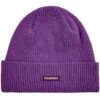 Pleasures Impact Logo Beanie In Purple