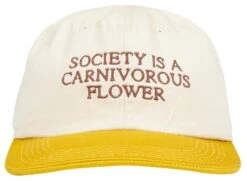 Pleasures Carnivore Reversible Hat -Pleasures ONENESS 0003 PLEASURES REVERSIBLE HAT YELLOW