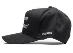 Pleasures Chaos 5 Panel Snapback -Pleasures ONENESS 0004 PLEASURES KFC K FRIED CHAOS SNAPBACK CAP BLACK