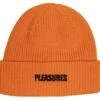 Pleasures Everyday Beanie In Orange Xld