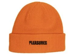 Pleasures Everyday Beanie In Orange Xld