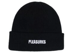 Pleasures Everyday Beanie In Black Xld