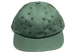 Pleasures Eyelet Snapback In Green