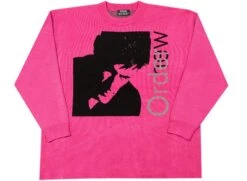 Pleasures Lowlife Jacquard Sweater In Pink