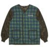 Pleasures Bowery Plaid Liner Jacket (Olive)
