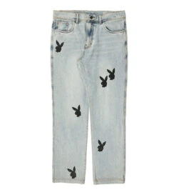 Pleasures Bunny Applique Denim (Washed)