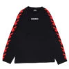 Pleasures PB Raglan Long Sleeve (Black) -Pleasures P21PB003 BLK