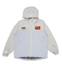 Pleasures Tango Shell Jacket (Tan / Grey)