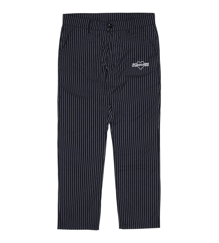 Pleasures Promise Pinstripe Pant (Navy) 3 Pleasures Promise Pinstripe Pant (Navy)
