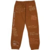 Pleasures Remote Sweatpant (Brown) -Pleasures P21W026 BRN