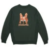 Pleasures Bench Premium Crewneck (Alpine Green) -Pleasures P21W048 ALP