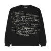 Pleasures Shatter Long Sleeve Shirt (Black)