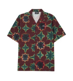 Pleasures Sulfur S/S Button Down (Red)