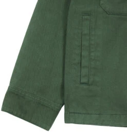 Pleasures Temper Work Jacket (Green) -Pleasures P22F029 GRNd2