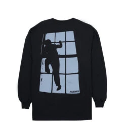 Pleasures Drive Long Sleeve (Black) -Pleasures P22F046 BLKb