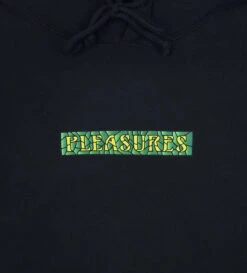 Pleasures Glass Hoodie (Black) -Pleasures P22F061 BLKd1