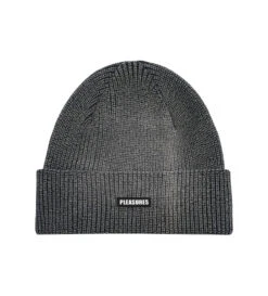 Pleasures Impact Logo Beanie (Black)