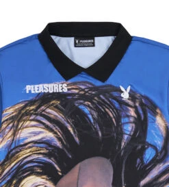 Pleasures Sky Soccer Jersey (Blue) -Pleasures P22PB021 BLUd1