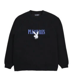 Pleasures Bunny Logo Crewneck (Black)