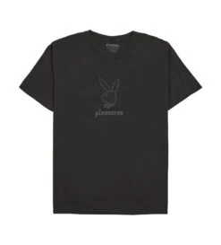 Pleasures Entertainment Pigment Dye T-Shirt (Black)