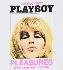 Pleasures Connect T-Shirt (White) -Pleasures P22PB044 WHTd1