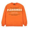 Pleasures Permanent Crewneck (Orange)