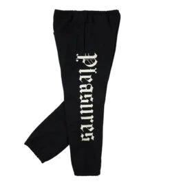 Pleasures Burnout Sweatpants (Black) -Pleasures P22W016 BLKd1