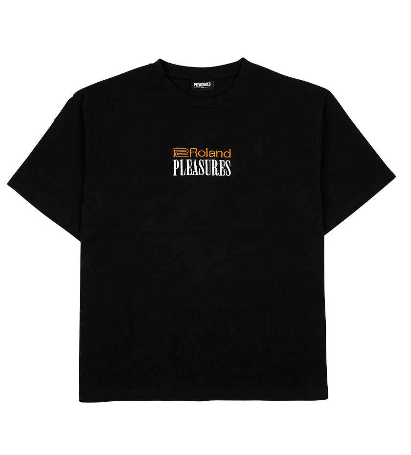 Pleasures Roland Heavyweight T-Shirt (Black) 3 Pleasures Roland Heavyweight T-Shirt (Black)