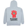 Pleasures HST Zip Hoodie (Heather Grey) -Pleasures P22W051 HGRb