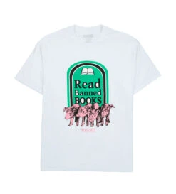 Pleasures Banned Books T-Shirt (White)