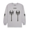 Pleasures Axe Longsleeve (Heather Grey)