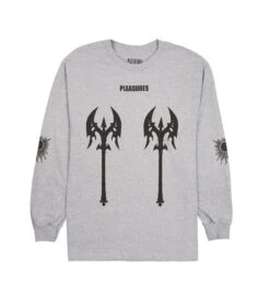 Pleasures Axe Longsleeve (Heather Grey)