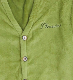 Pleasures Snorkel Cardigan (Green) -Pleasures P23SP010 GRNd1