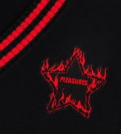 Pleasures Outpost Oversized Vest (Black) -Pleasures P23SP011 BLKd1