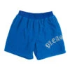 Pleasures Mars Sherpa Shorts (Blue) -Pleasures P23SP043 BLU