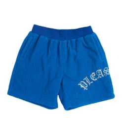 Pleasures Mars Sherpa Shorts (Blue)