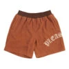 Pleasures Mars Sherpa Shorts (Brown) -Pleasures P23SP043 BRN
