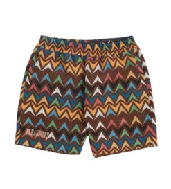 Pleasures Basket Woven Shorts (Multi / Brown)