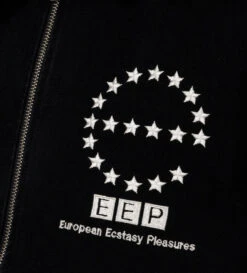 Pleasures Echo Work Jacket (Black) -Pleasures P23SU002 BLACKd2