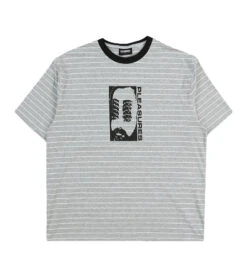 Pleasures Foresight Striped Shirt (Heather Grey)