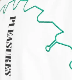 Pleasures Saw Heavyweight T-Shirt (White) -Pleasures P23SU012 WHITEd1