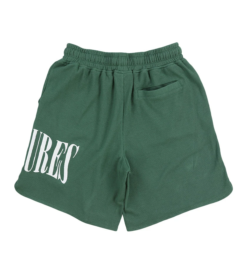 Pleasures Twitch Waffle Knit Short (Green) 4 Pleasures Twitch Waffle Knit Short (Green) - Image 2