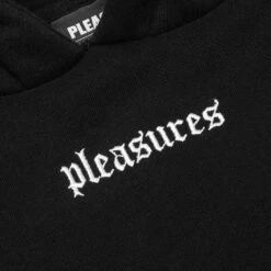 Pleasures Crawler Hoodie - Black -Pleasures PLEASURES Crawler Hoodie Black P22SP009 BLACK 04 26 22 Feature 5