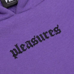 Pleasures Crawler Hoodie - Purple 9 Pleasures Crawler Hoodie - Purple -Pleasures PLEASURES Crawler Hoodie Purple P22SP009 PURPLE 04 26 22 Feature 6