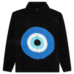 Pleasures Evol Fleece Zip Up - Black