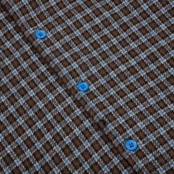 Pleasures Ignition Plaid Shirt - Brown -Pleasures PLEASURES Ignition Plaid Shirt Brown P21F015 BROWN 09 24 2021 01 3