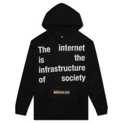 Pleasures Internet Hoodie - Black